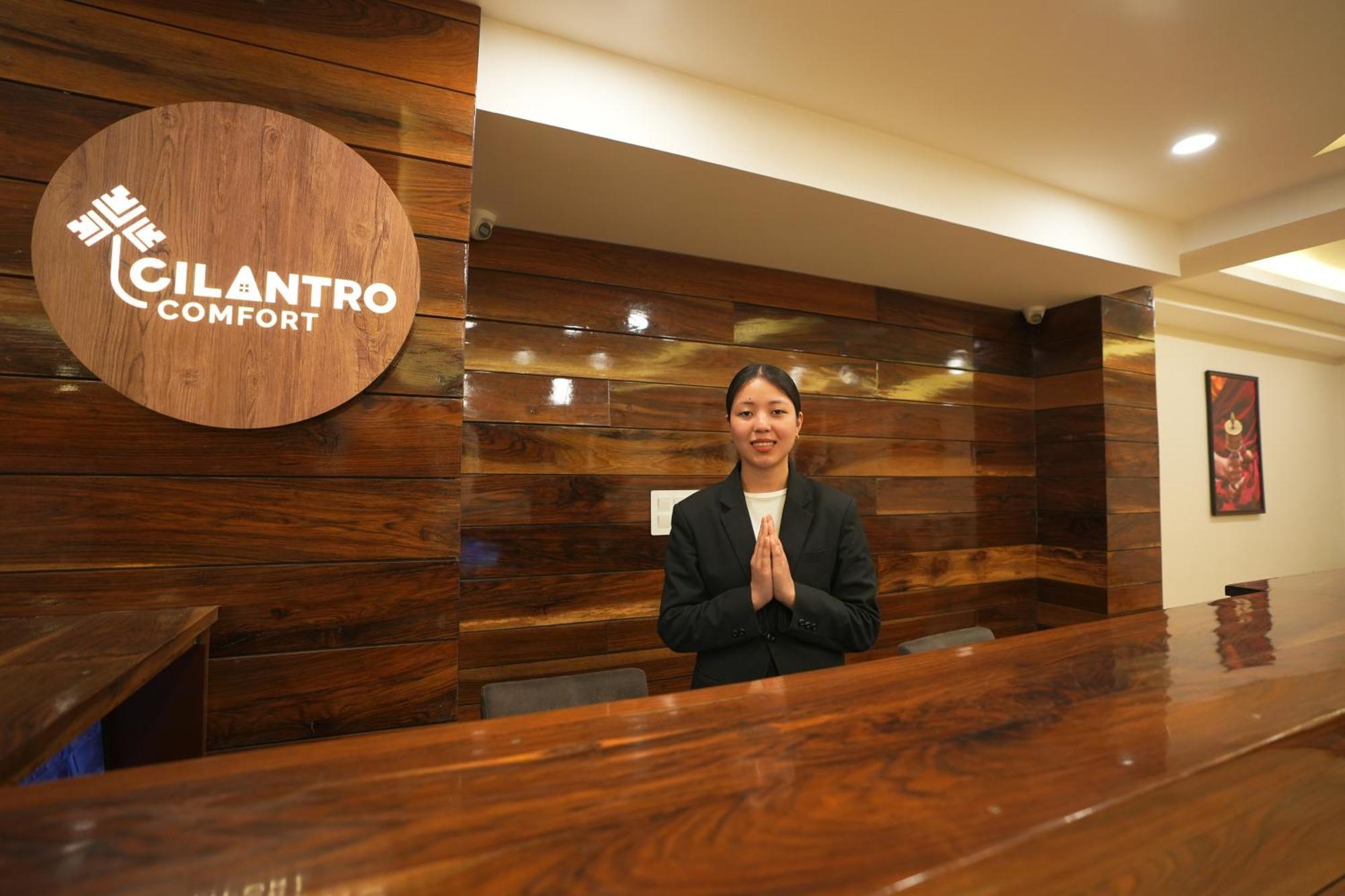 Cilantro Comfort Gangtok Bagian luar foto